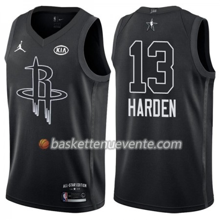 Maillot Basket Houston Rockets James Harden 13 2018 All-Star Jordan Brand Noir Swingman - Homme